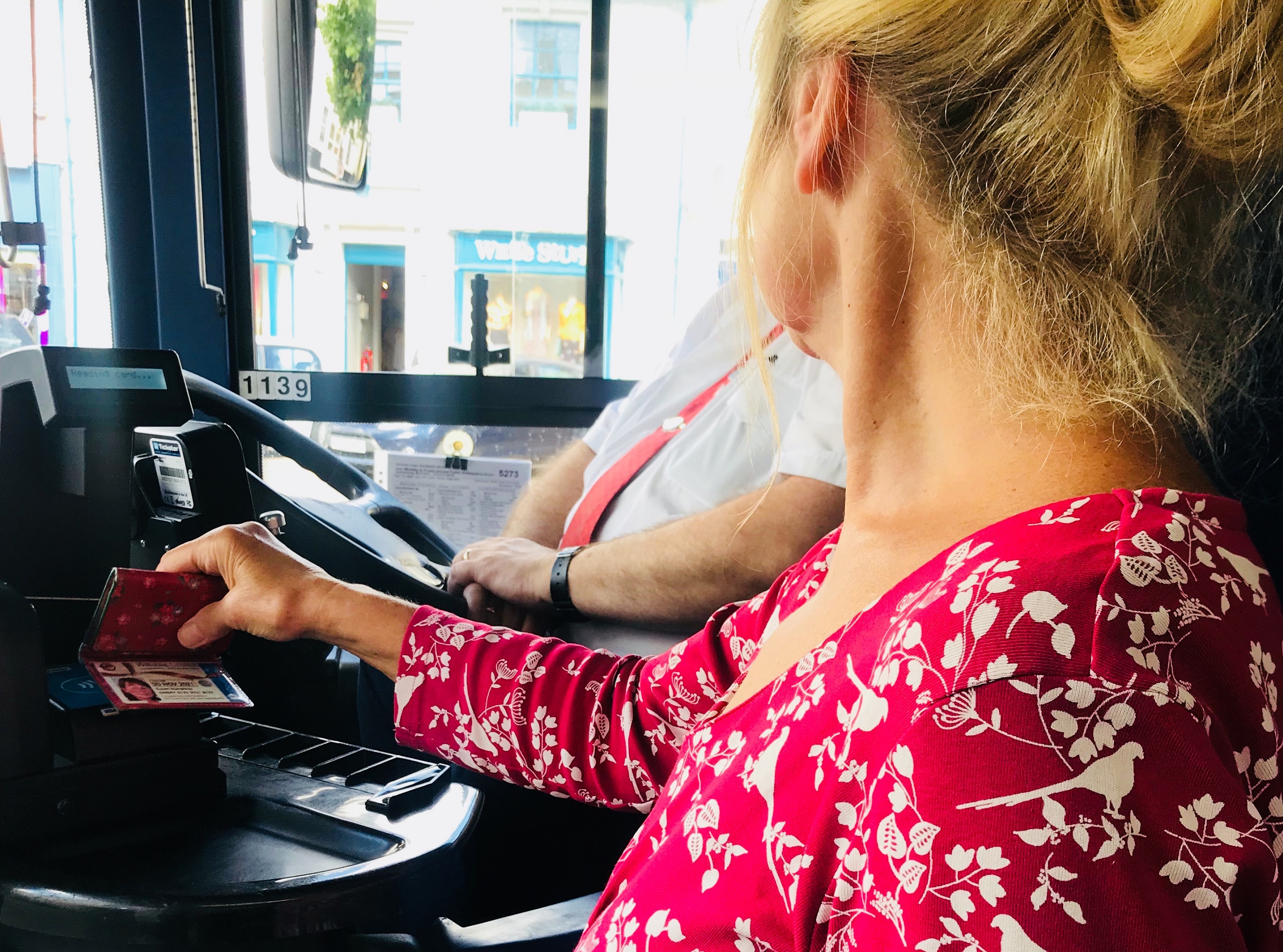 Concessionary travel Bluestar